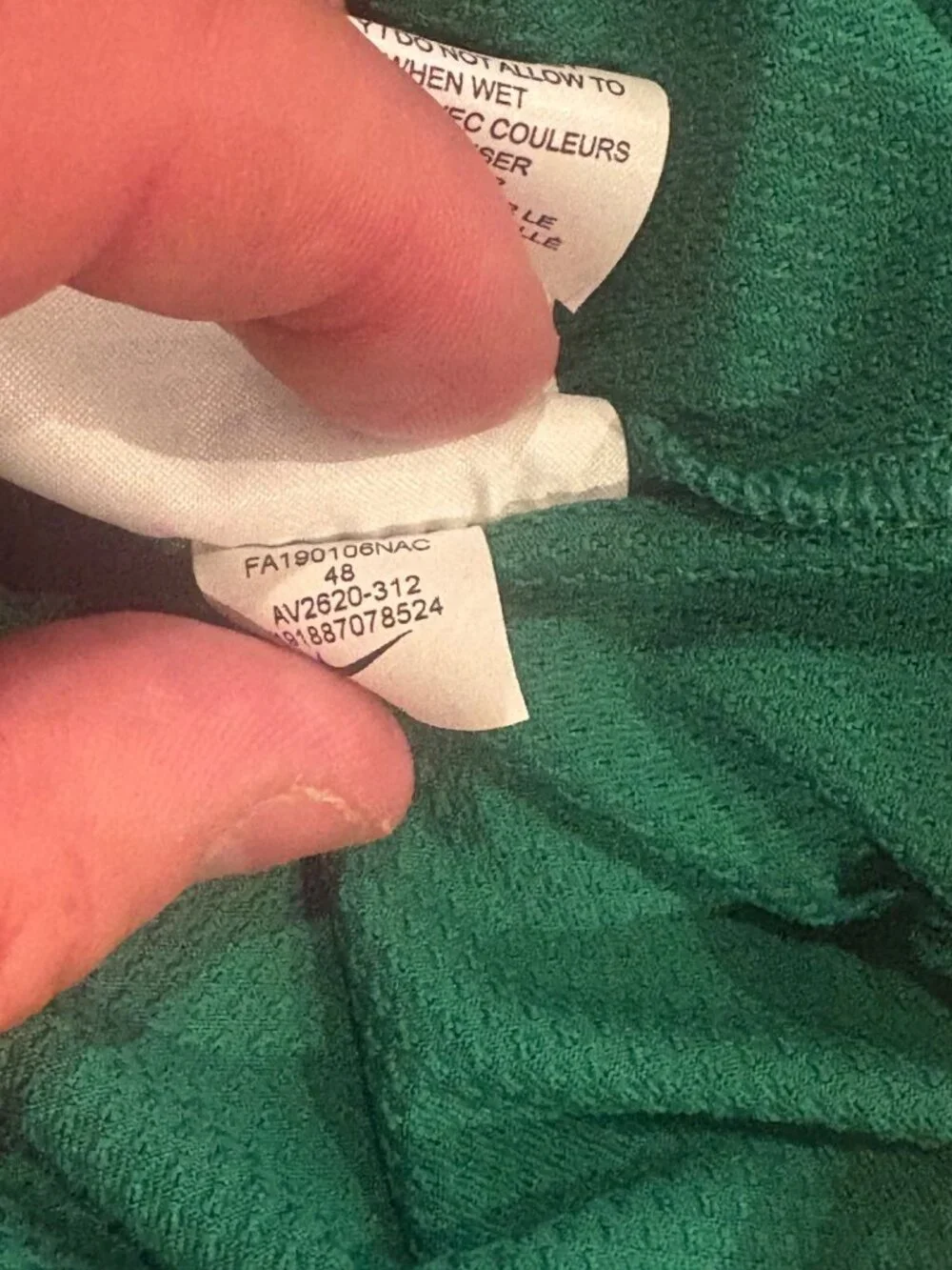 Rare Nike Vaporknit Boston Celtics Jack's Abby Brewery Promo NBA Jersey 48